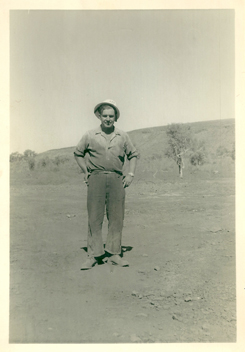 Fernando at Mt. Price Western Australia, 1964.